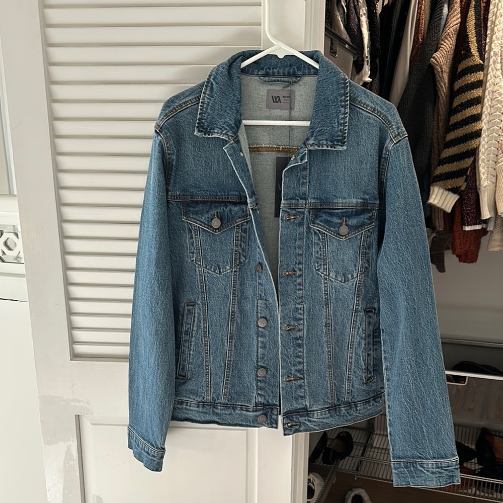 Brand new oversized jean jacket